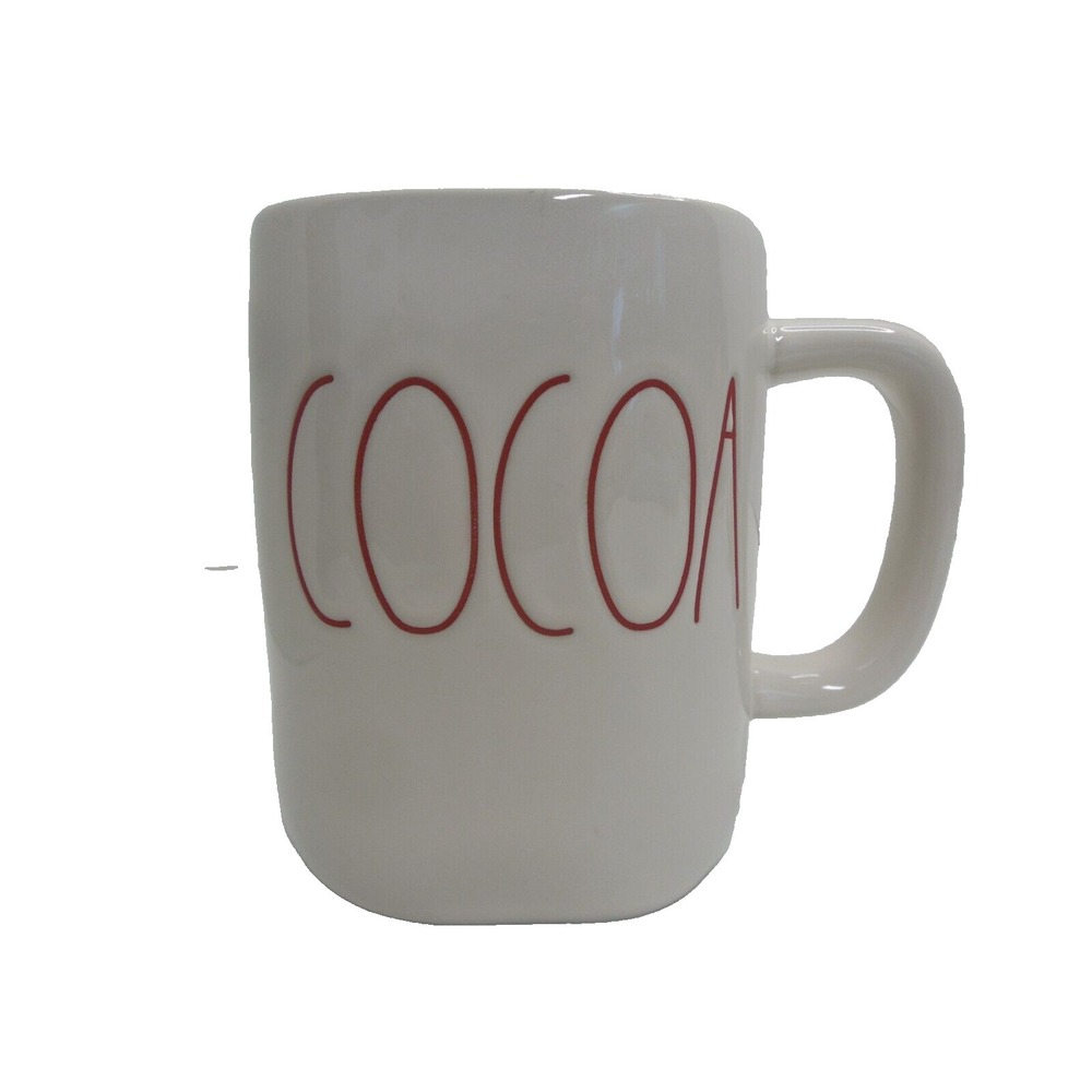Rae Dunn Artisan Collection by Magenta mug "Cocoa" 16 oz